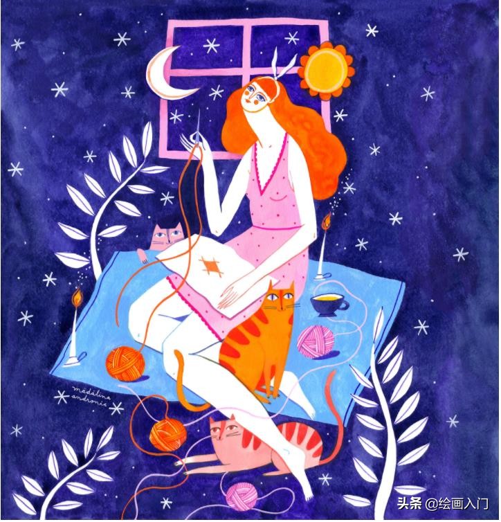 彩蛋绘画简单图案民族风,清新的民族风格