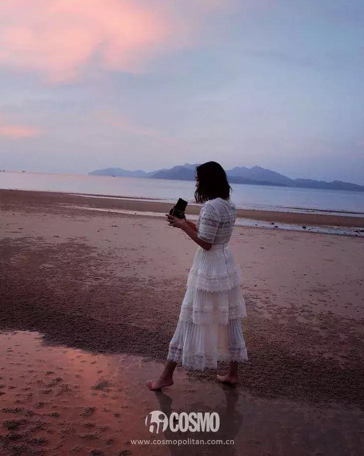 杜鹃吊带裙穿搭,杜鹃轻盈半身裙