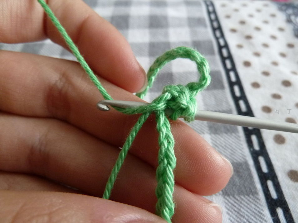 钩织护指套教程,半指分指手套钩织教程