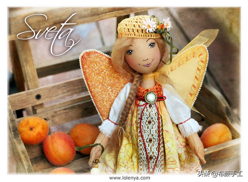 OlgaAbakumova的布艺娃娃,魔法花园里小花仙