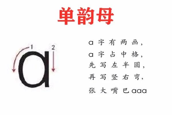 一年级汉语拼音《aoe》学习资料