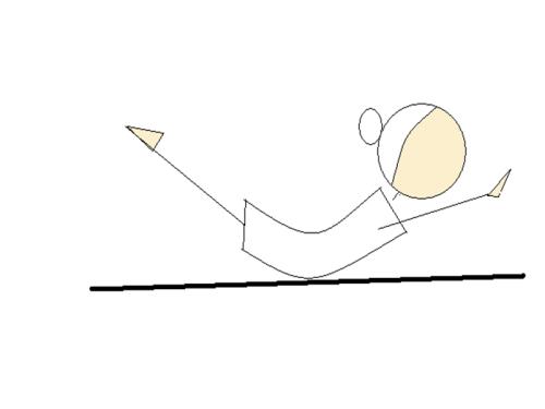 瑜伽轮卡通可爱小人图片,瑜伽狂野式小人图怎么画