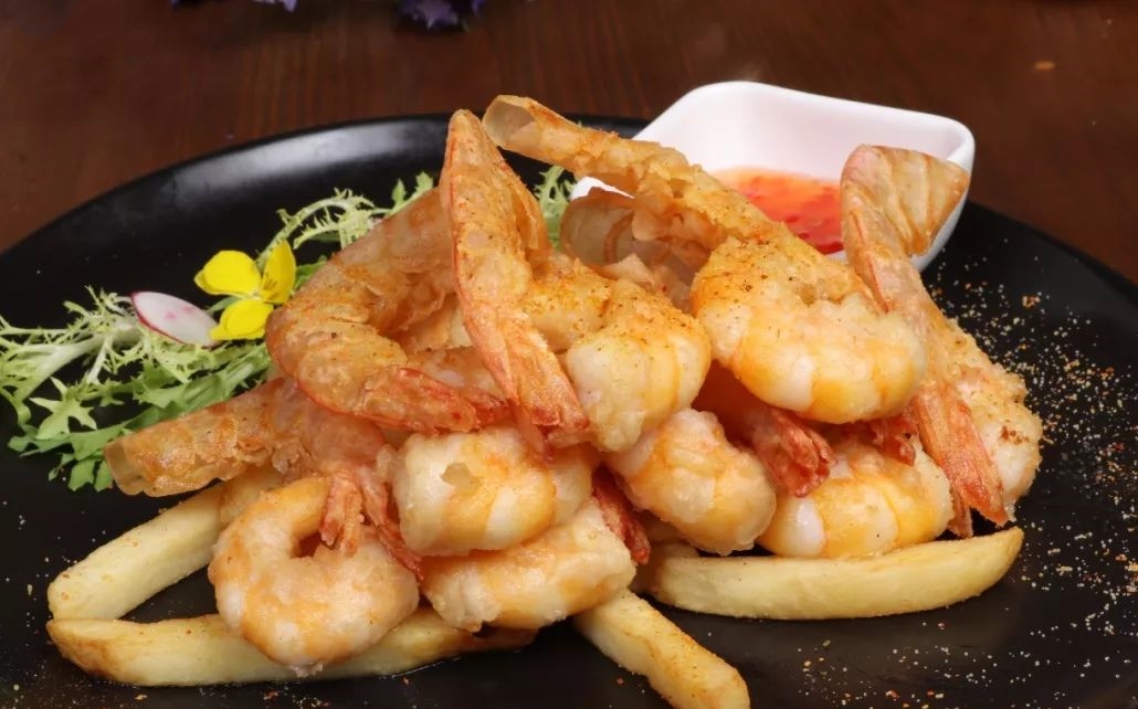 正宗八种炸料,干炸大虾用干炸粉做法