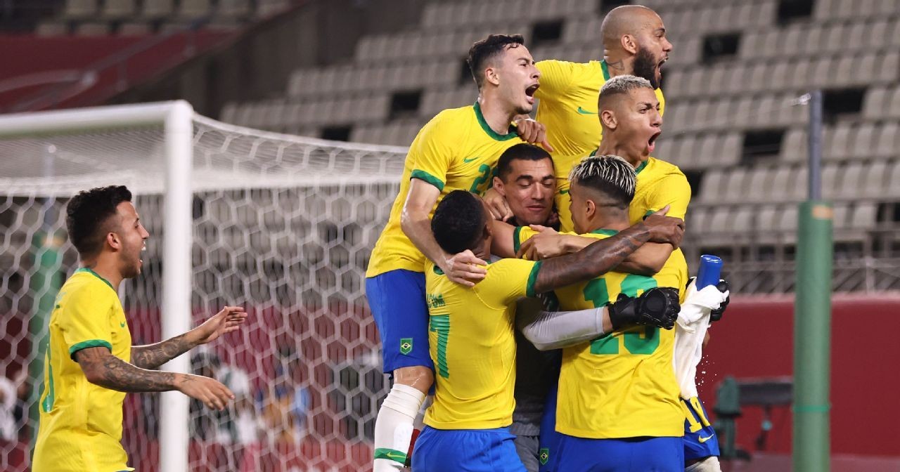 奥运男足巴西vs西班牙比分预测,巴西u23vs巴拉圭u23最新比赛结果