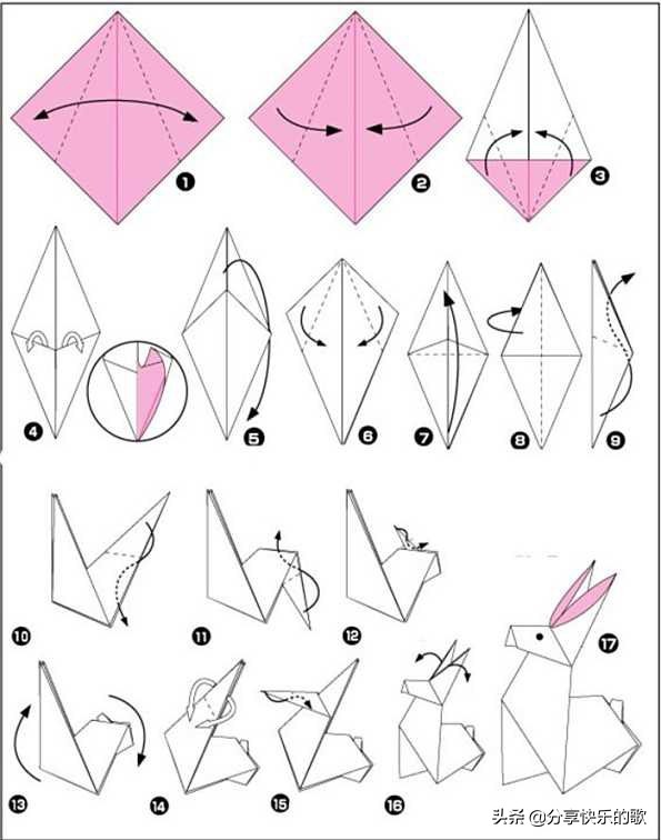 折纸十二生肖羊教程视频,动物折纸十二生肖简单折法