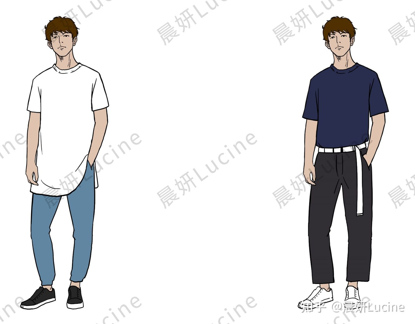 身材矮的男生怎么穿搭显高,又矮又黑男生穿搭