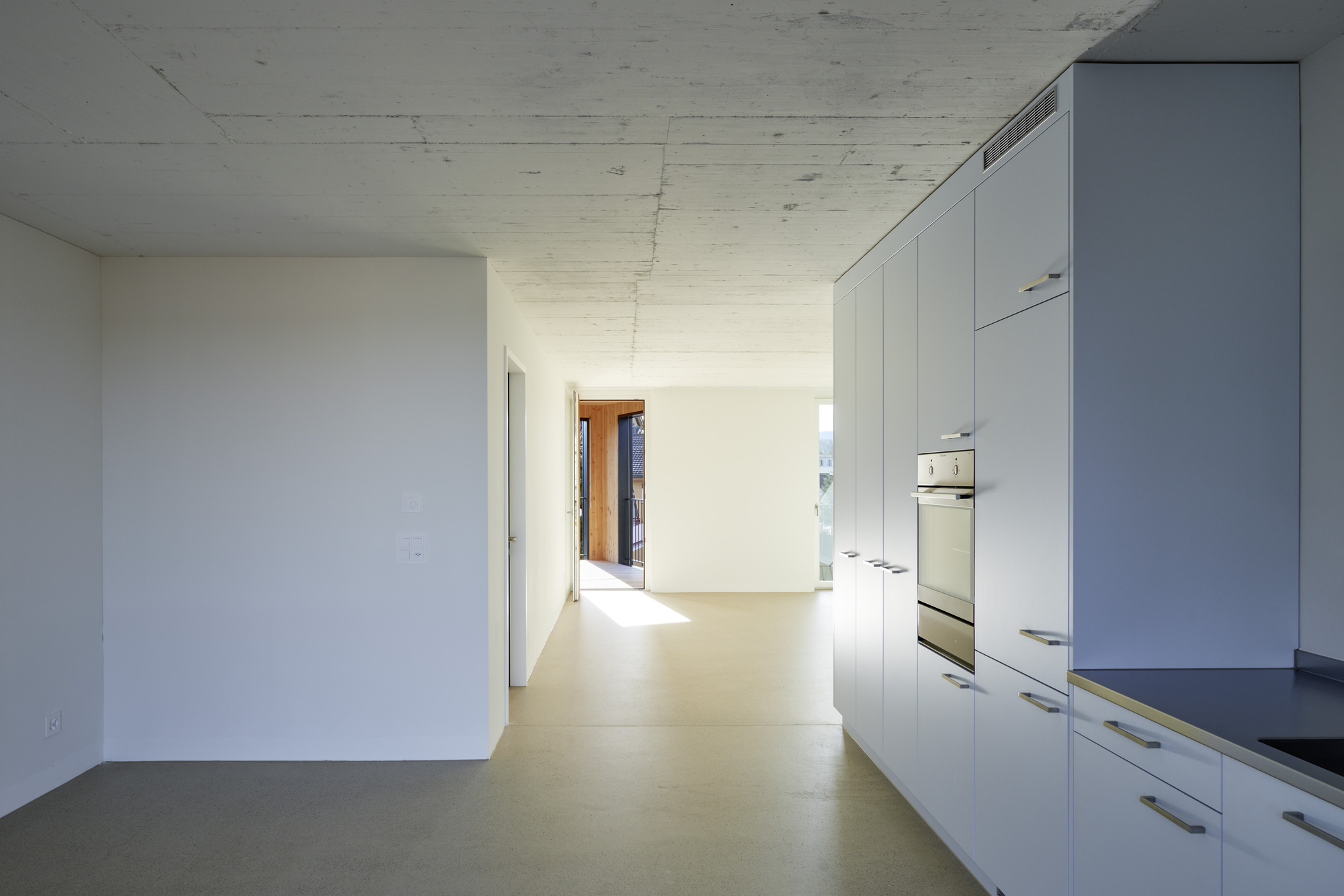 瑞士木质公寓住宅,瑞士当地人住的房子