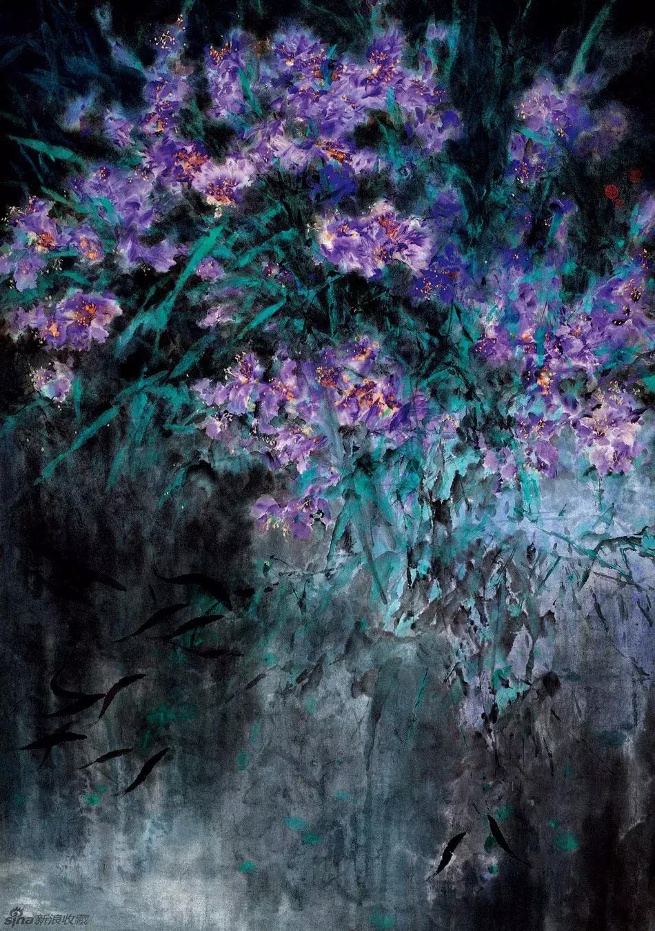 画家宋雨桂作品欣赏,宋雨桂山水书画作品