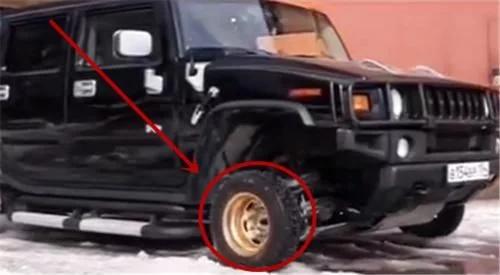 悍马h2改装22寸轮胎,改装悍马h2轮毂