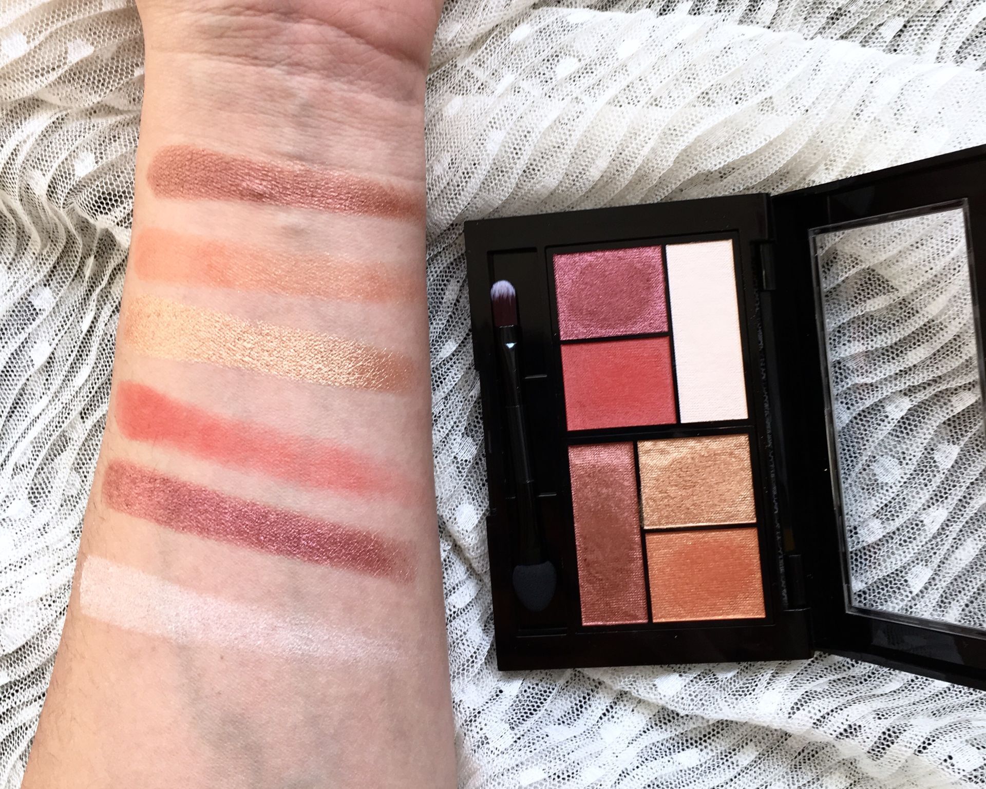 美宝莲百搭暖豆色试色,美宝莲纯色雾感哑光试色