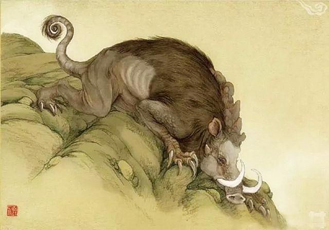 山海经里哪些怪兽是真实存在的,山海经至今存在过的怪兽