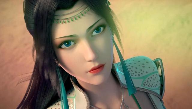 斗破苍穹：云韵新形象曝光，青衣变白衣，腰部线条绝美