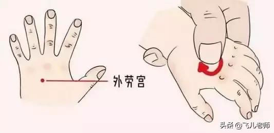 宝宝流清鼻涕鼻塞发烧推拿穴位,孩子鼻塞流清涕按什么穴位