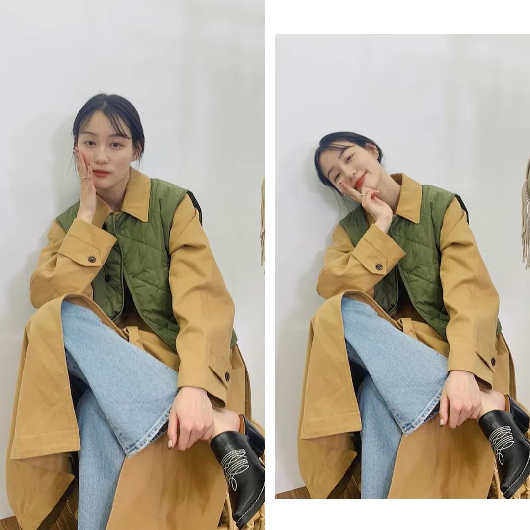 又暖和又酷的穿搭女,又一轮降温了保暖套装