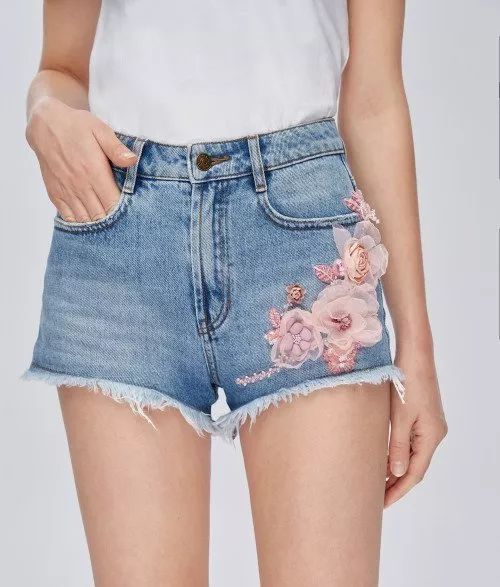 迪士尼联名格子裤正品,moussy迪士尼联名刺绣