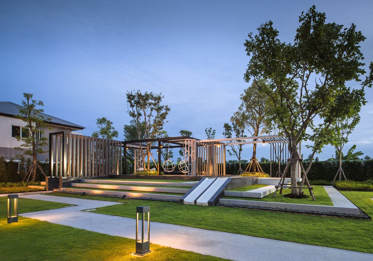 别墅7字型花园设计,12平方别墅露台设计