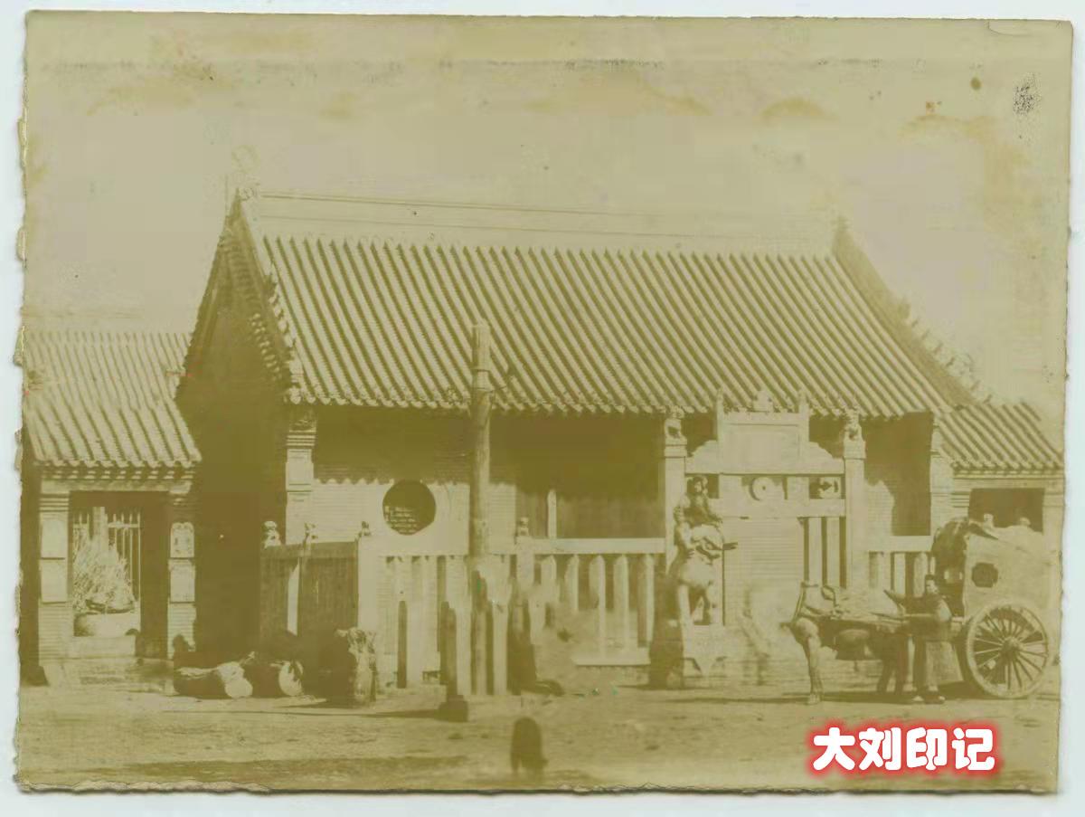 穿越百年用老照片感受曾经的沈阳,沈阳古城角楼狐仙庙