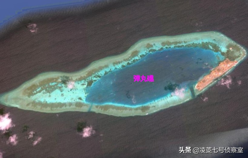 中国南海共有哪些人造岛礁地图,南海是我国最主要的珊瑚礁分布区