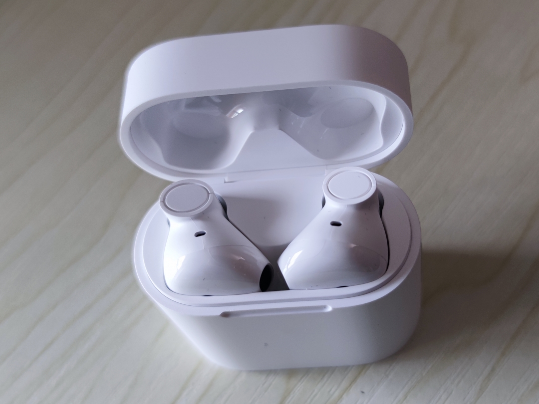 moripods耳机开箱蓝色,hayloumoripods蓝牙无线耳机测评