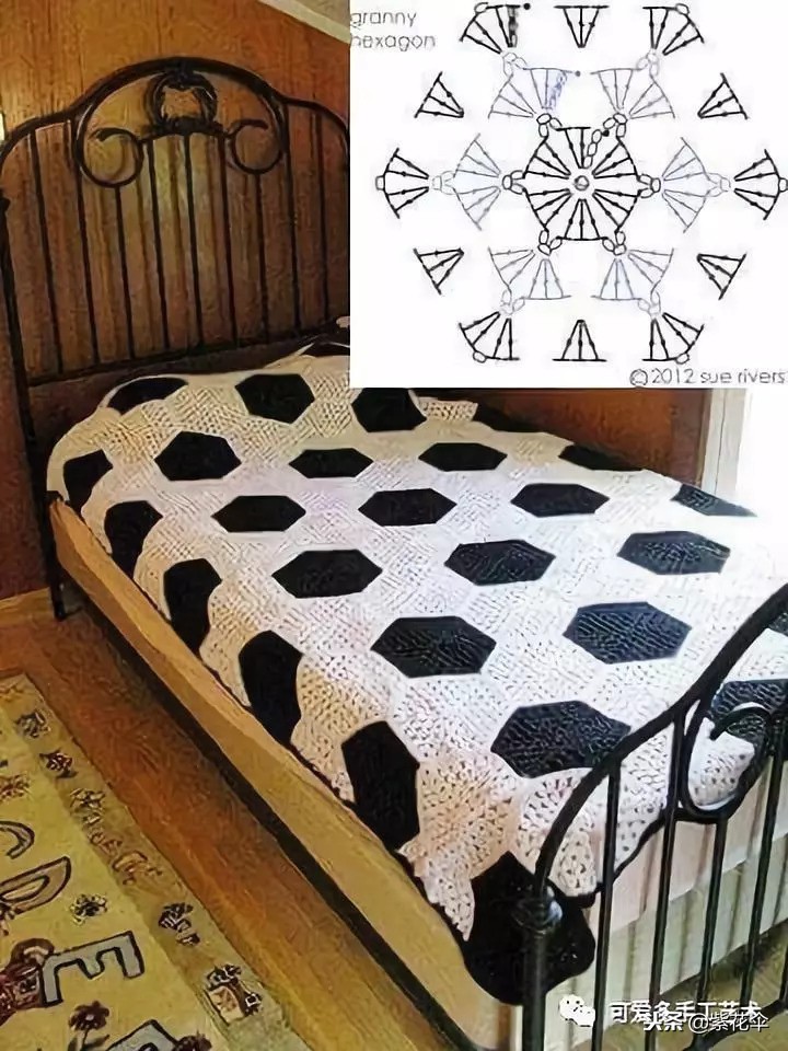 学毛线钩花一学就会简单,新手学毛线钩花