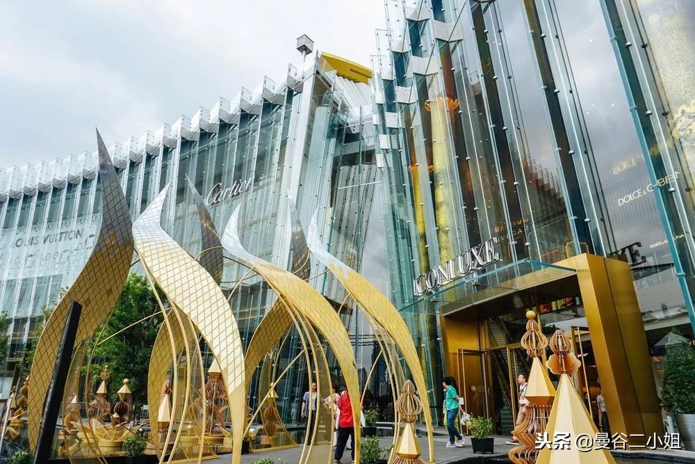 泰国曼谷水上商场,泰国室内水上集市