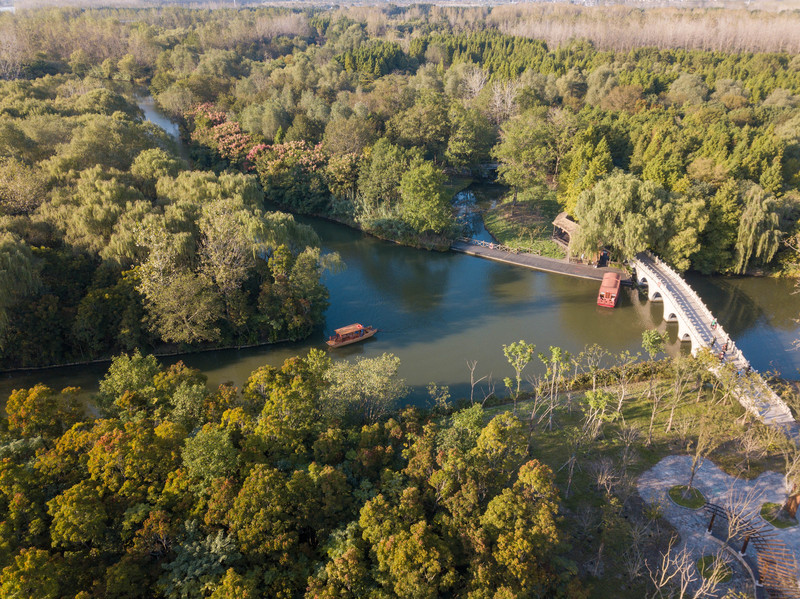 乘着高铁去踏青赏景,乘着高铁游扬州高邮北