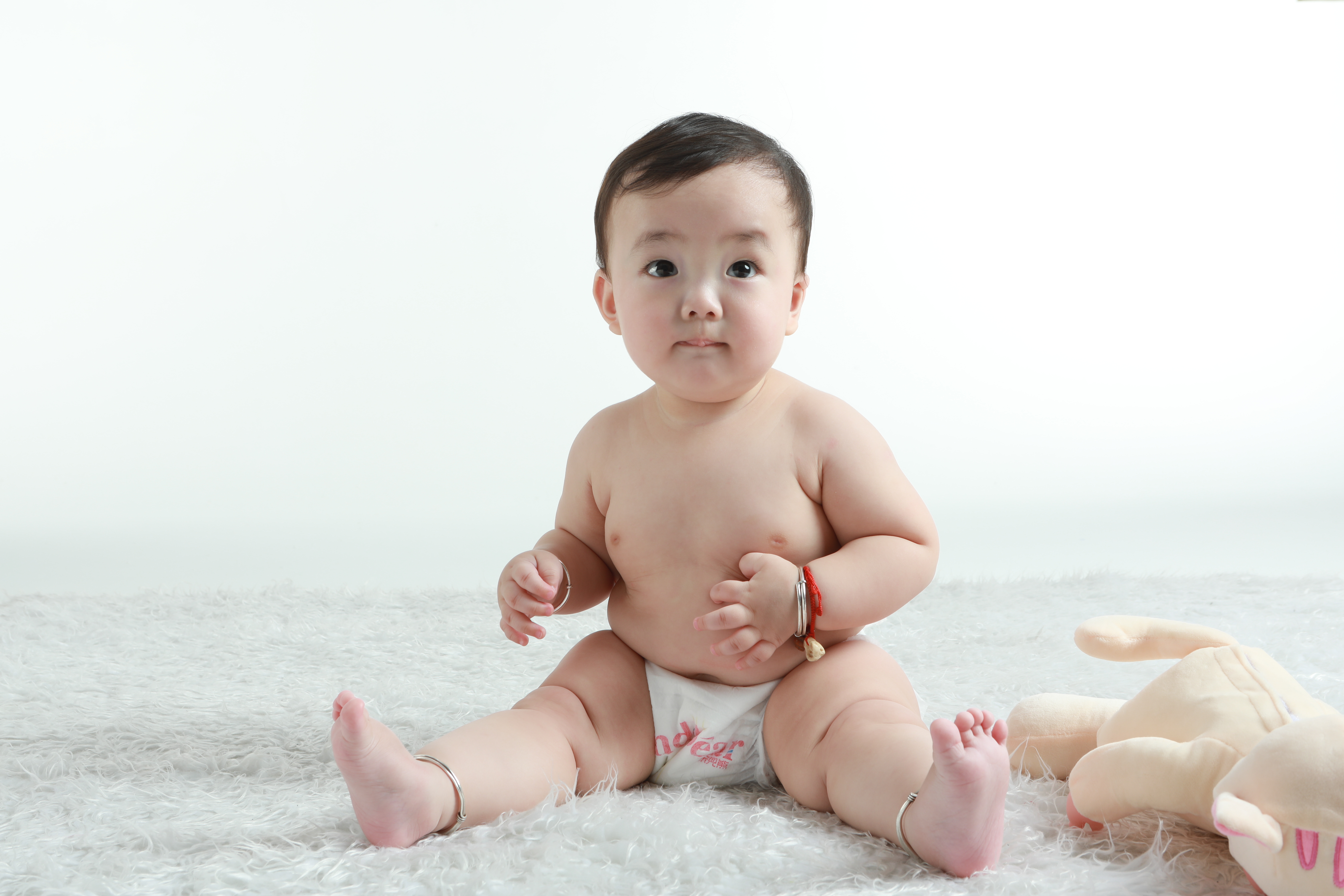 米兜宝宝成长过程,米兜熊纸尿裤红屁股吗