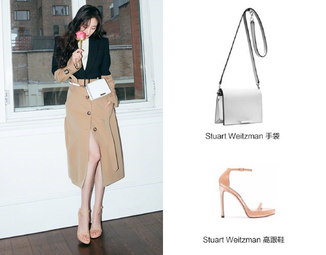 李嘉欣杨幂撞衫,杨幂穿蓝色套装撞衫李嘉欣