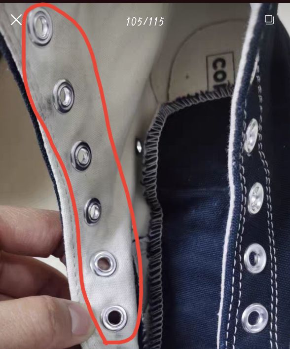 为什么你的鞋子一眼假？匡威1970s正品的外观辨别在哪里？