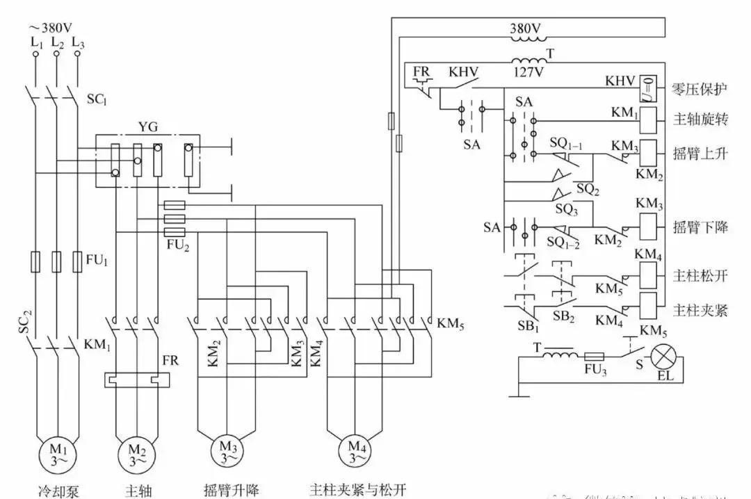 44种电工实用电路图,电工必会的10个电路图