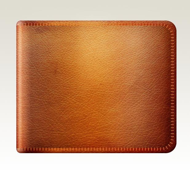 钱包ps制作,用素描制作的小钱包