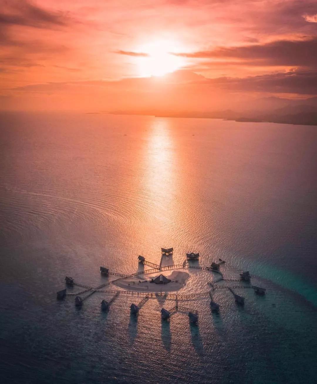 巴厘岛梦幻沙滩无边游泳池,浪漫至极的神仙小岛