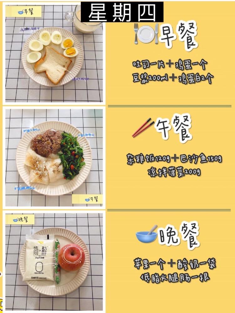 一周最有效燃脂瘦身餐菜谱,刮油减肥食谱一周瘦38斤