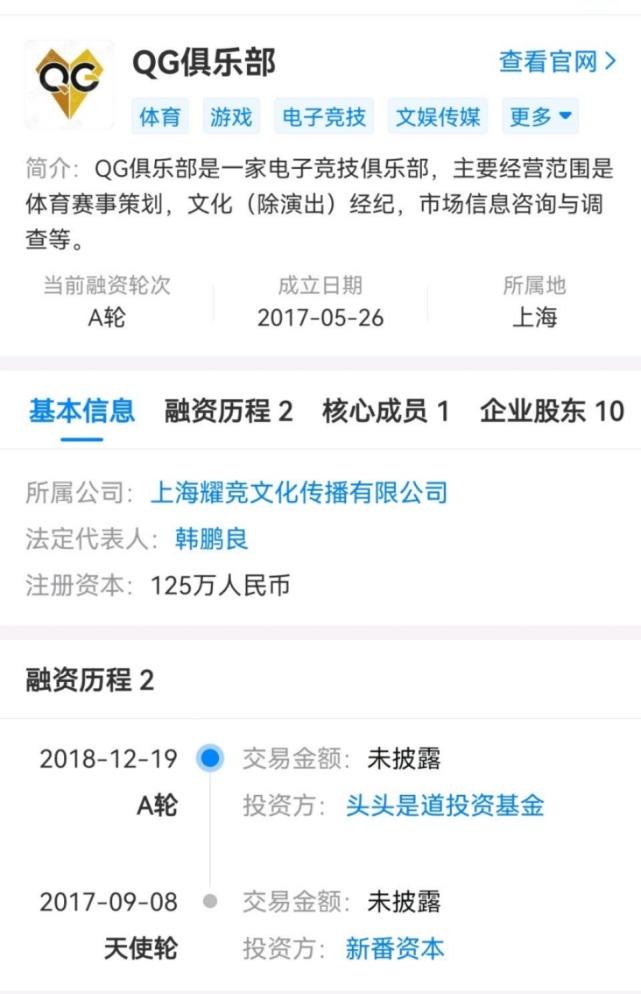 qg老板木木又成立了什么俱乐部,qg老板新俱乐部