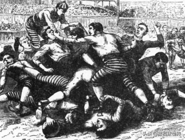 美式橄榄球起源于哪里,橄榄球由什么演变而来