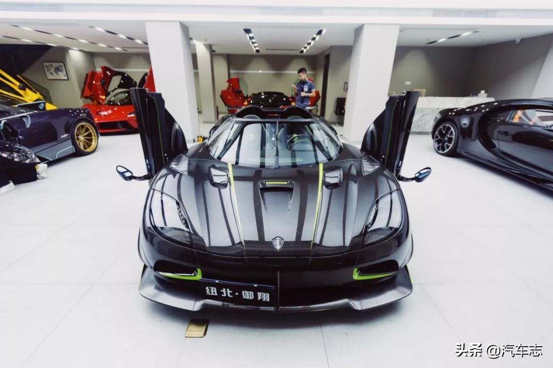 价值1亿元钱的白色法拉利拉法,迈凯伦p1法拉利拉法三大神车