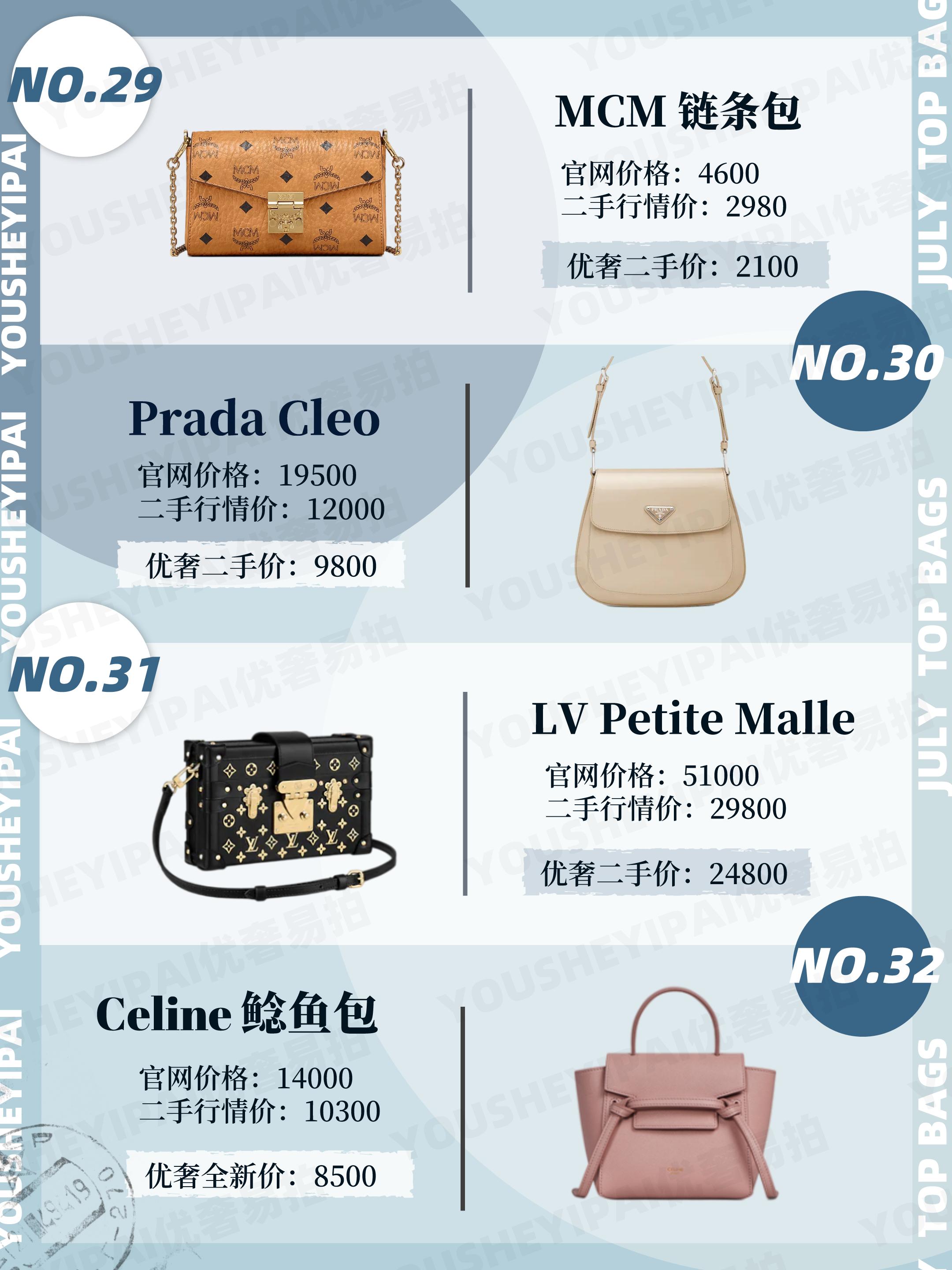 二手奢侈品包包品牌排行榜,青姐二手奢侈品包包推荐