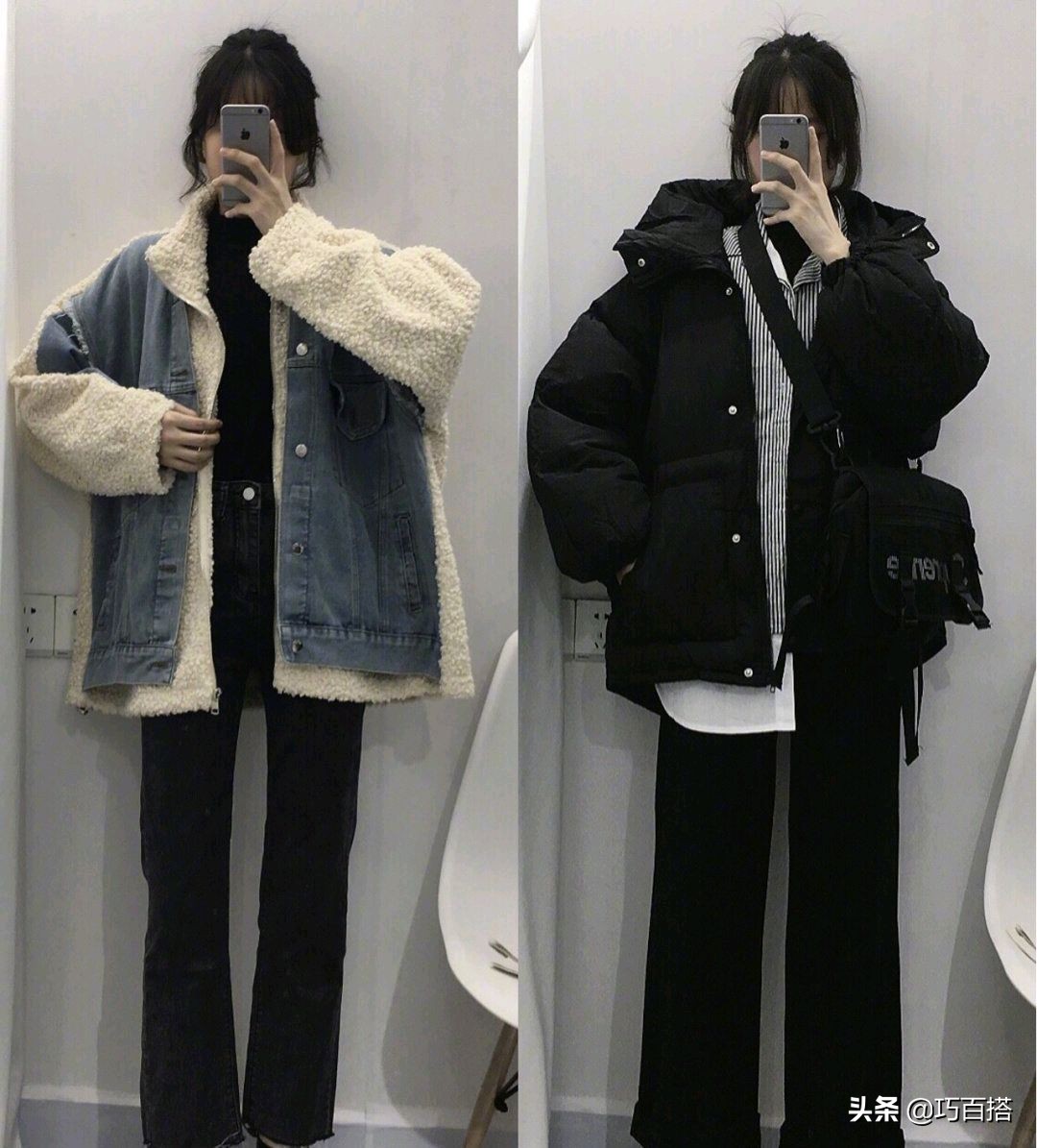 校园穿搭女秋冬,校园风穿搭参考