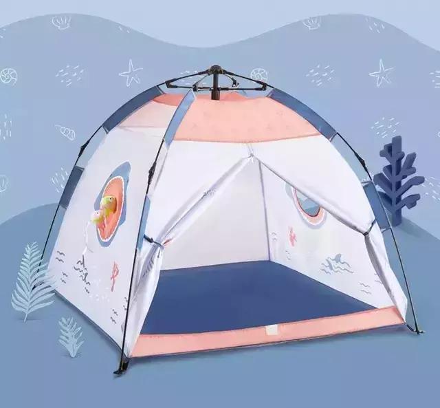 儿童户外小帐篷折叠,怎么收起儿童帐篷