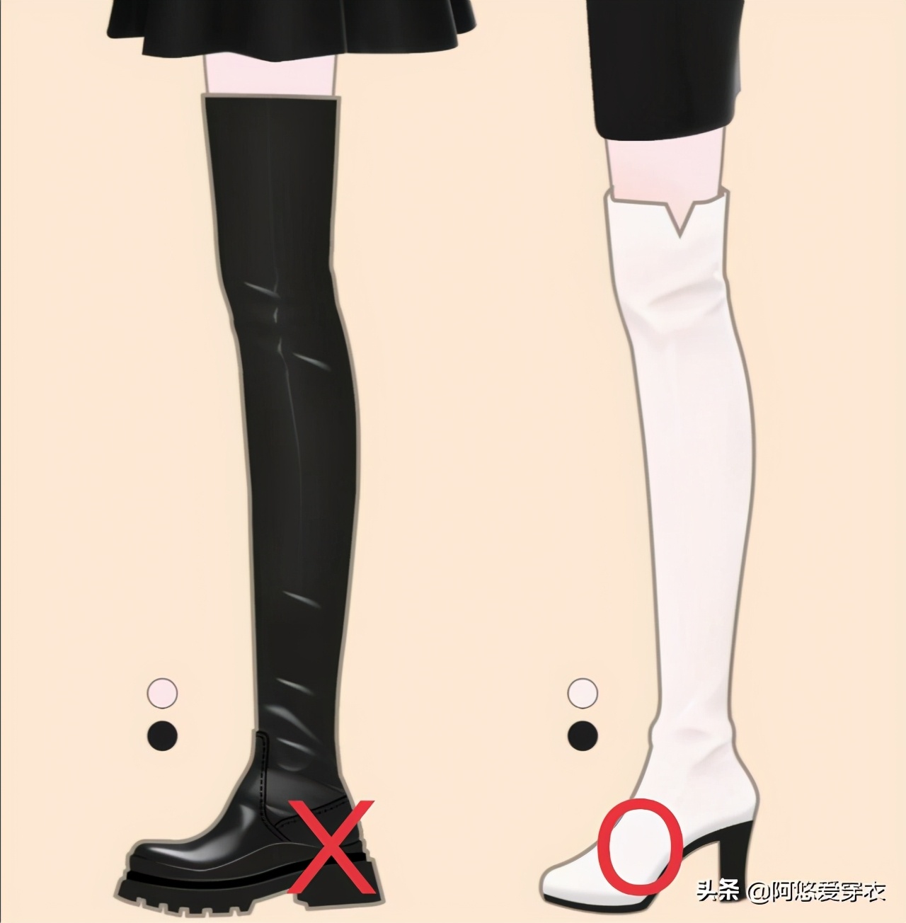 烂大街适合什么鞋子,烂大街的长筒靴