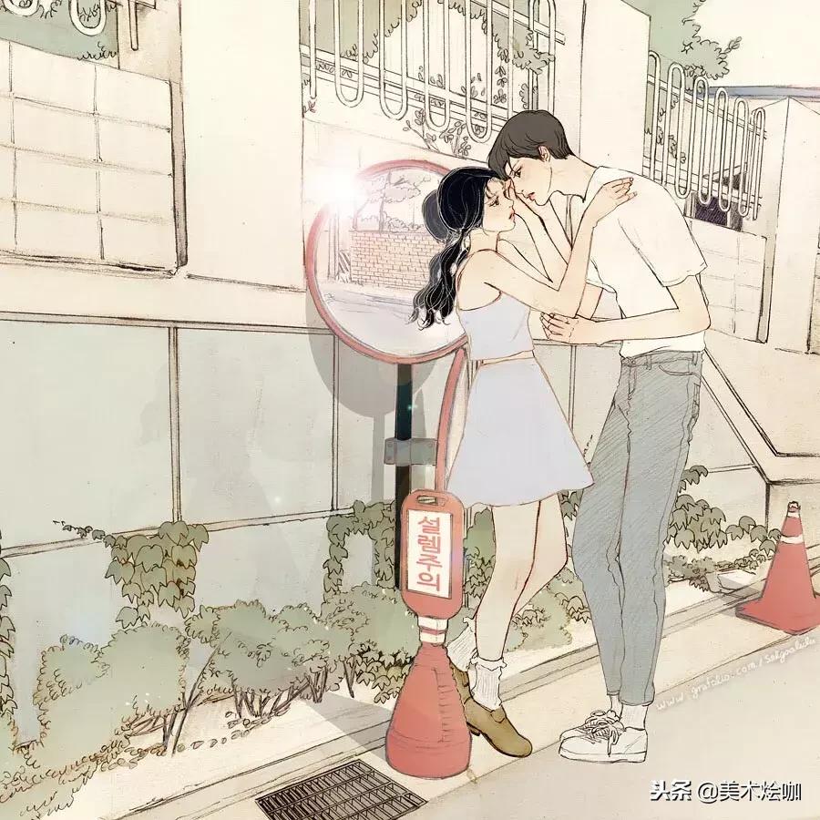 少女心爆棚的唯美插画,软萌插画清新少女心