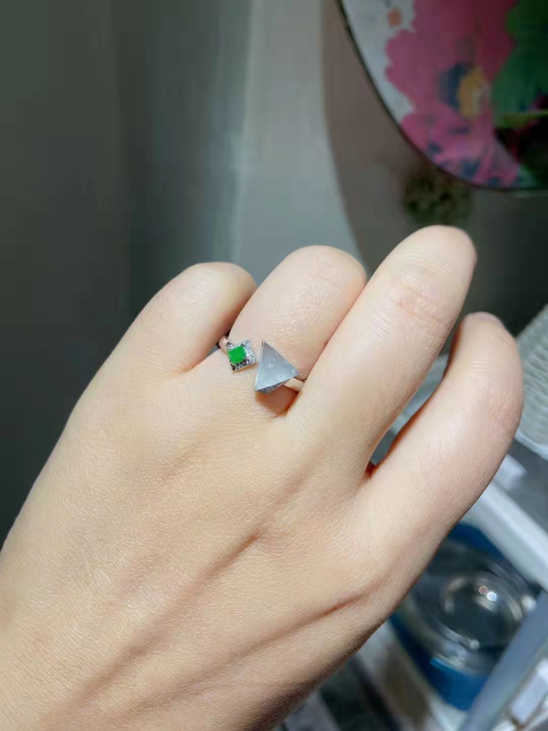 以长方形为灵感的首饰设计,几何元素的首饰