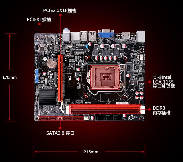 电脑主板接口检测,电脑主板和显示器接口怎么看