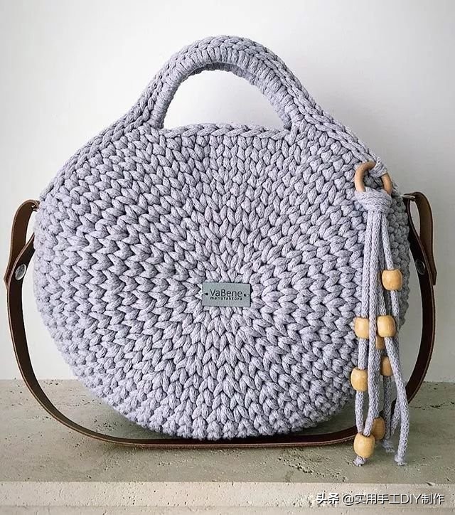 各种圆包包的钩织教程,多种漂亮包包的钩织图解