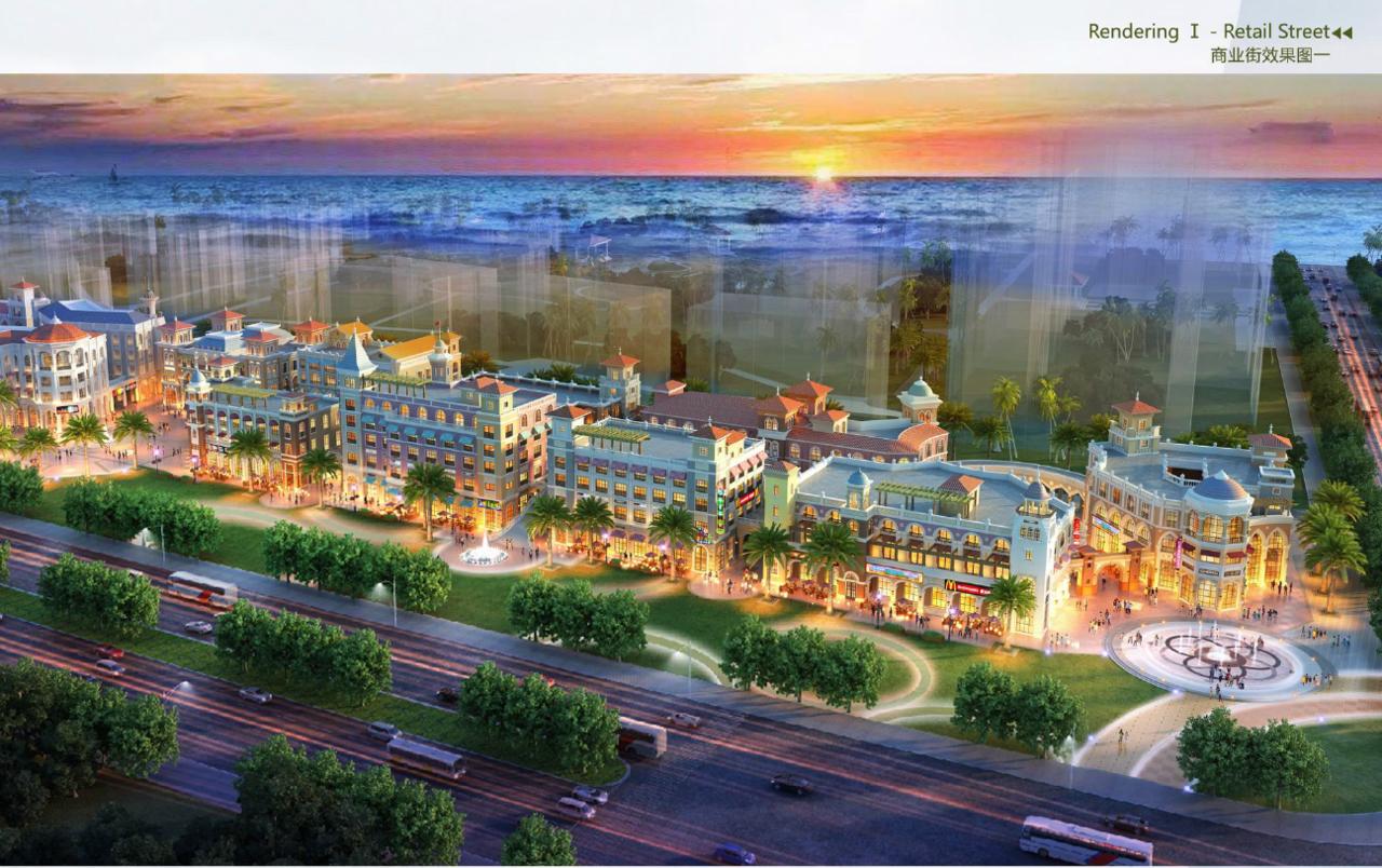 柬埔寨景观设计,柬埔寨西港沙滩设计