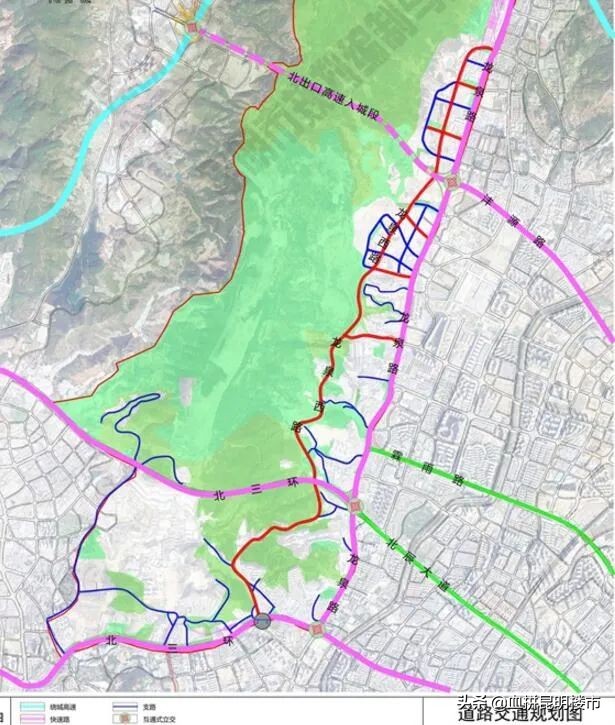 昆明龙泉路旅游学校怎么样,昆明龙泉路周边规划