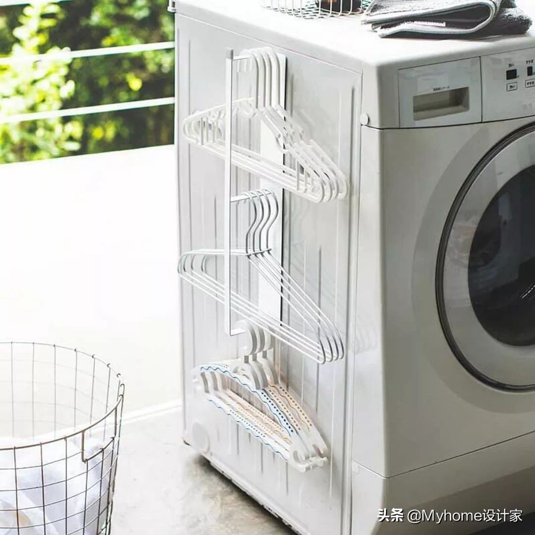 太变态了！1㎡洗衣房都能榨出5倍收纳，不愧是日本主妇