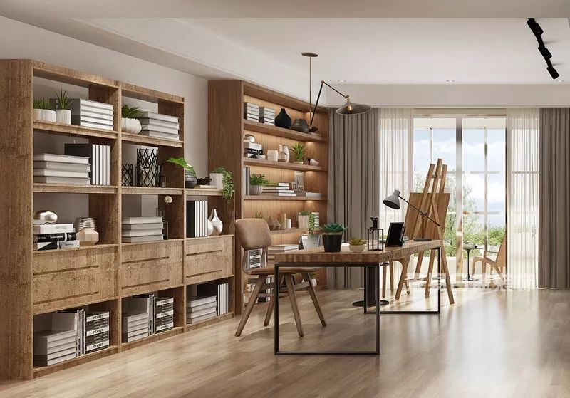 中式书房书香门第装修风格,书香门第书房怎么设计