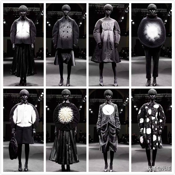 川久保玲时装秀经典款,川久保玲2017时装周