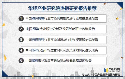 中国纺织机械行业发展前景怎么样,中国纺织机械行业现状